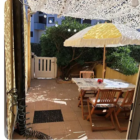 T2 Rez De Jardin Acces Direct Апартаменты Ле Баркарес